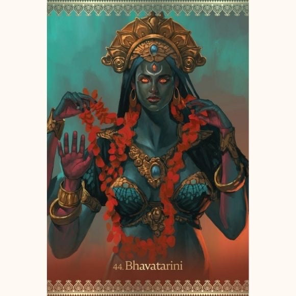 迦梨女神神諭卡 Kali Oracle : Ferocious Grace and Supreme Protection with the Wild Divine Mother