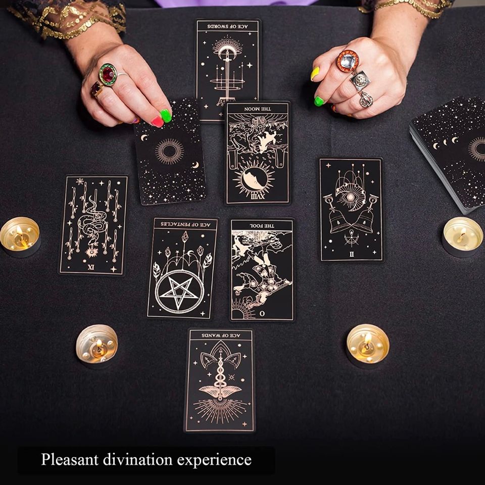 金箔塔羅牌 tarot deck