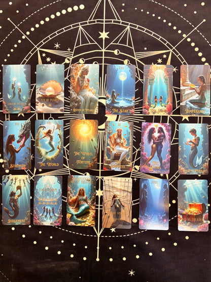 🔱🧜🏻‍♀️海洋塔羅牌 The Ocean Tarot Deck🧜🏻‍♂️🐚