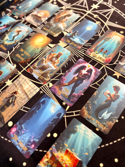 🔱🧜🏻‍♀️海洋塔羅牌 The Ocean Tarot Deck🧜🏻‍♂️🐚