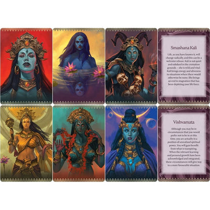 迦梨女神神諭卡 Kali Oracle : Ferocious Grace and Supreme Protection with the Wild Divine Mother