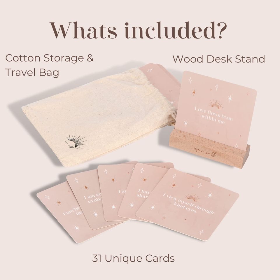 正向肯定語卡 Positive Affirmation Cards