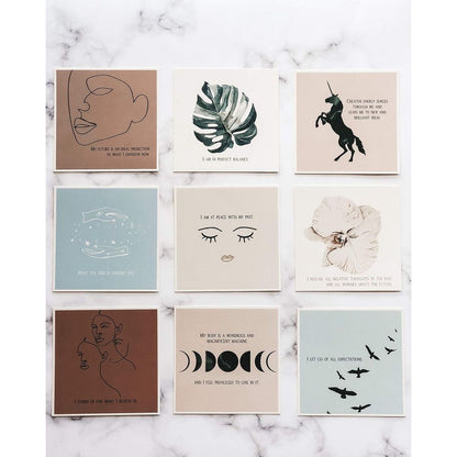 Affirmation Cards - Meditation Cards and Daily Affirmations I Motivational Cards, Inspirational Cards, Mindfulness Card - Positive Affirmations Cards