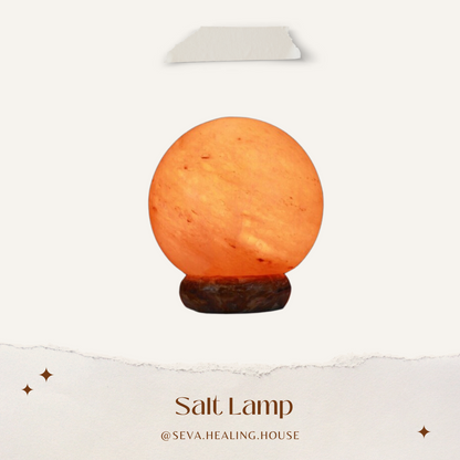喜馬拉雅波型鹽燈  Ball Salt Lamp
