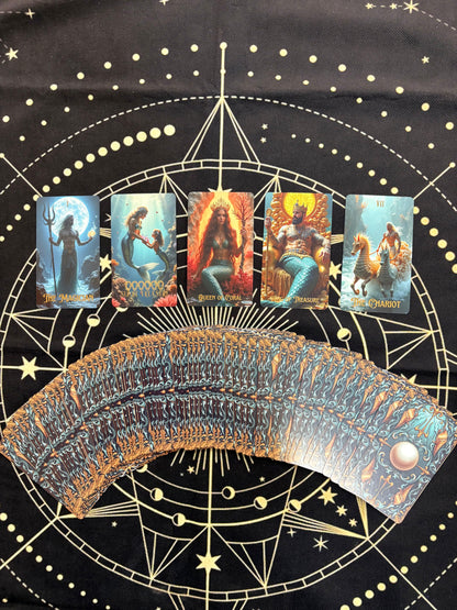 🔱🧜🏻‍♀️海洋塔羅牌 The Ocean Tarot Deck🧜🏻‍♂️🐚