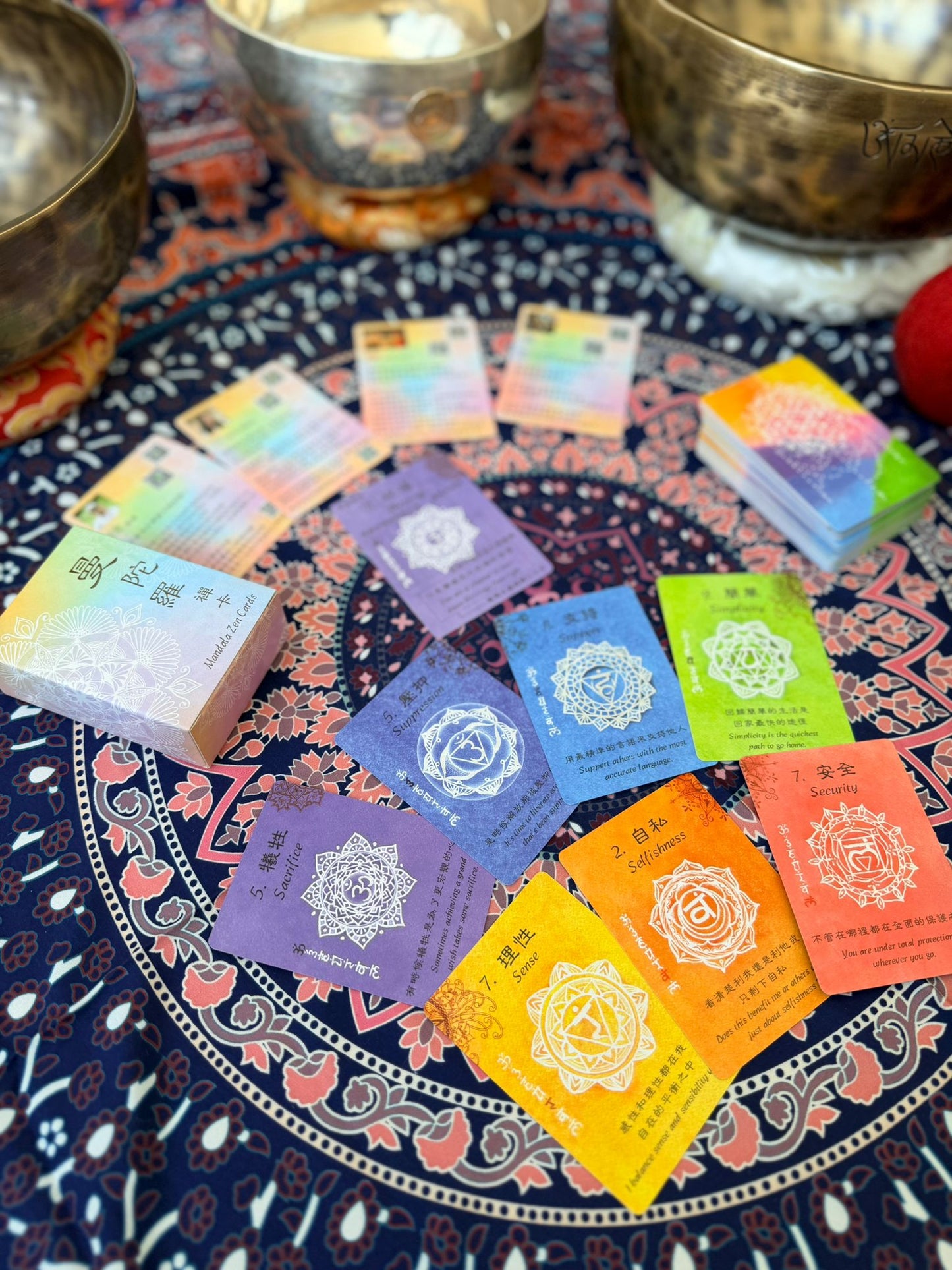 曼陀羅禪卡 𝐌𝐚𝐧𝐝𝐚𝐥𝐚 𝐙𝐞𝐧 𝐂𝐚𝐫𝐝𝐬