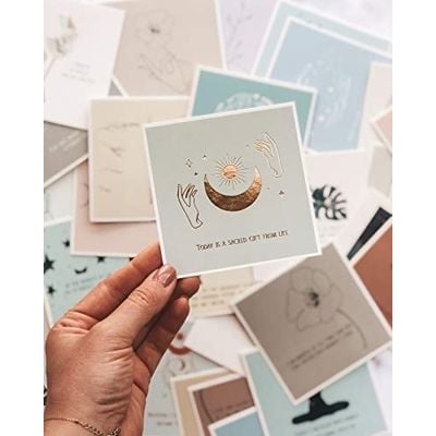 Affirmation Cards - Meditation Cards and Daily Affirmations I Motivational Cards, Inspirational Cards, Mindfulness Card - Positive Affirmations Cards