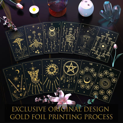 金箔塔羅牌 tarot deck