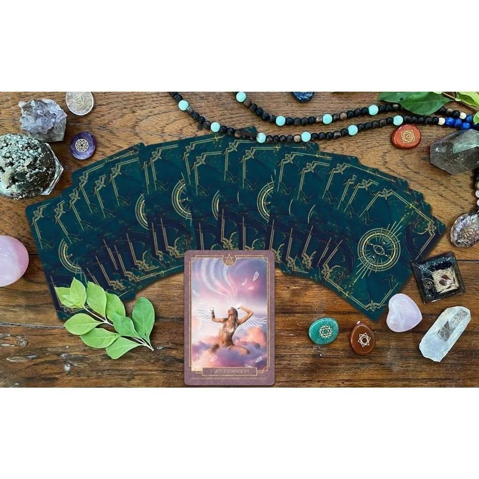 Elemental Empath Oracle Deck – 52 Oracle Cards with Guidebook