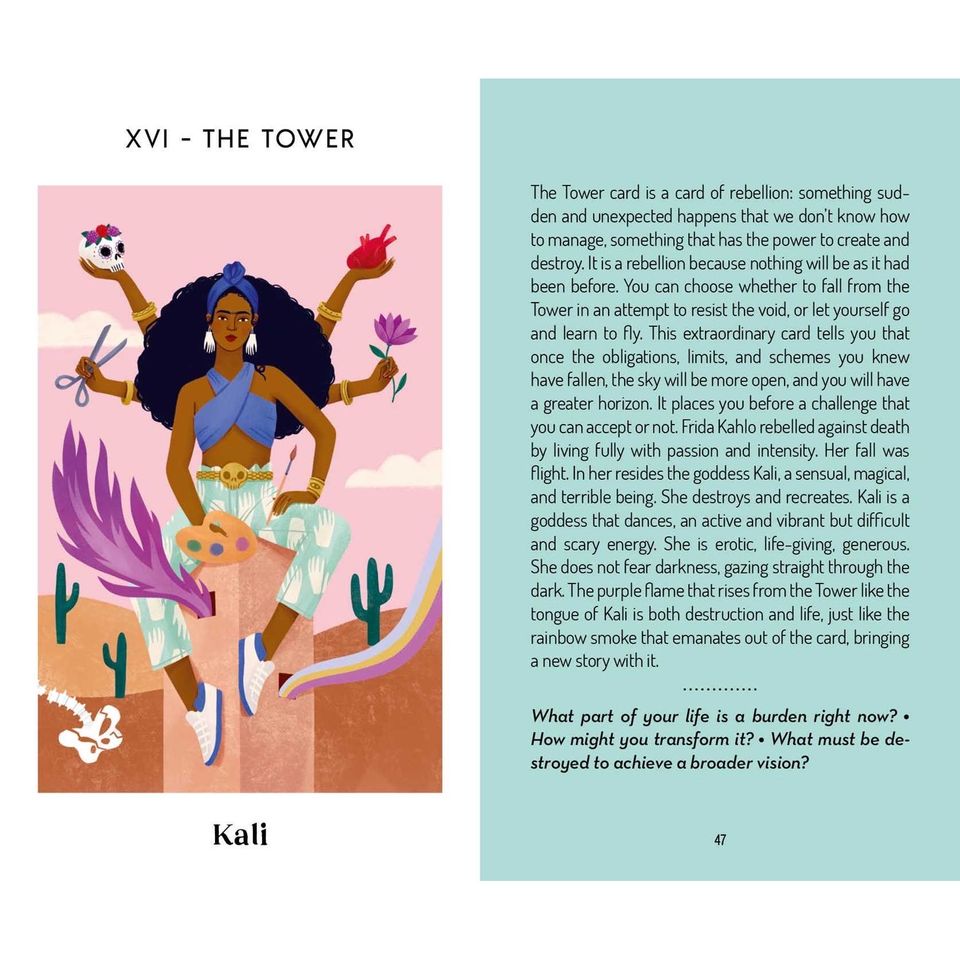 現代女神塔羅牌 Tarot Cards of Modern Goddesses