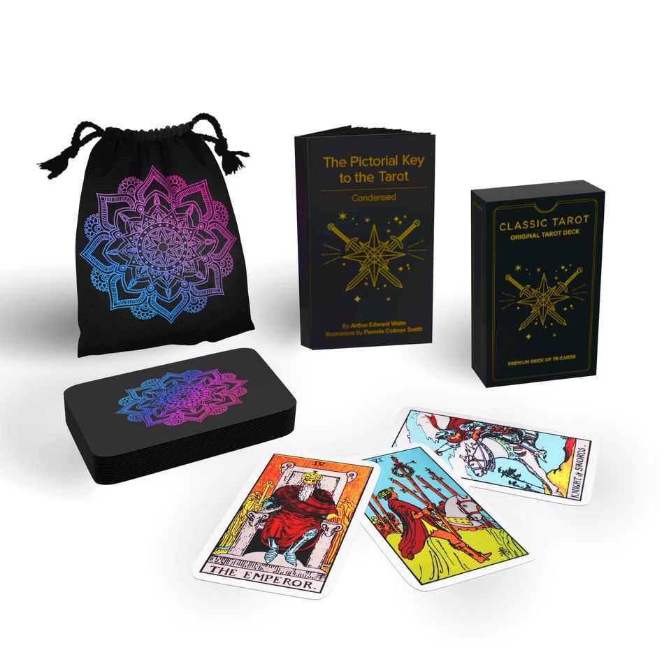 偉特塔羅牌（3色選&送布袋）Classic Tarot Cards Deck