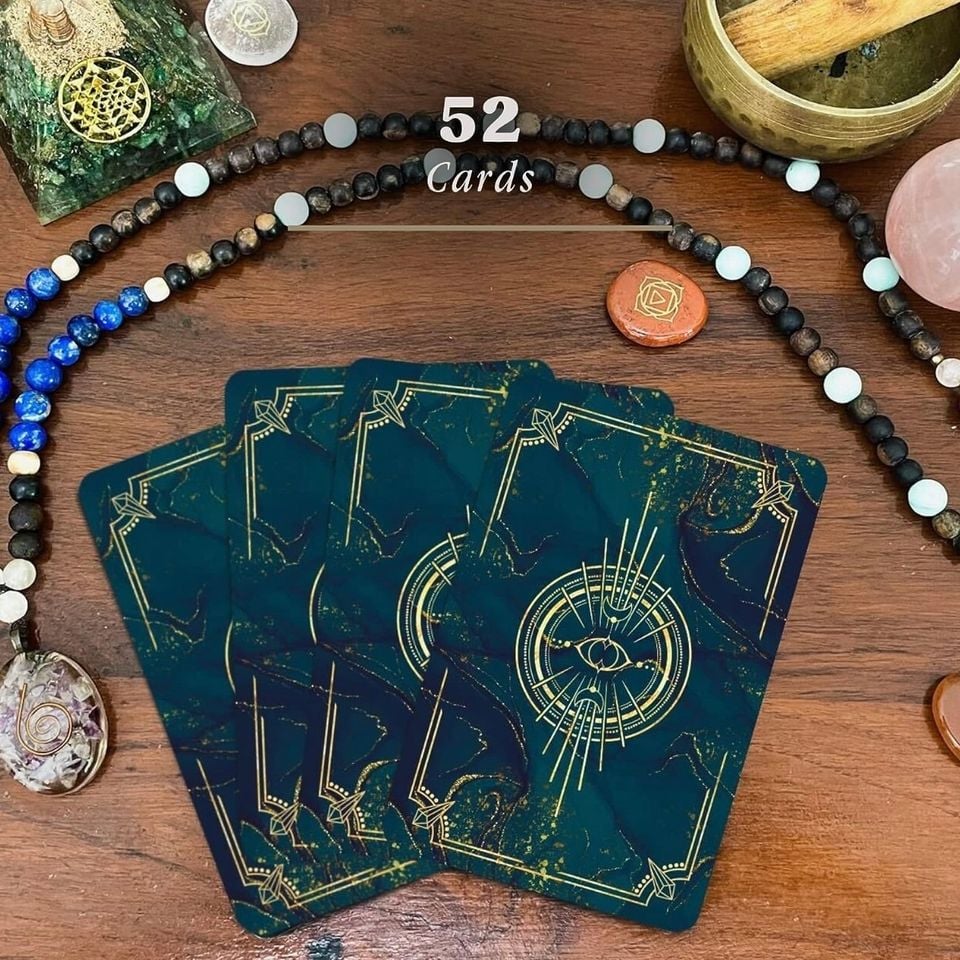 Elemental Empath Oracle Deck – 52 Oracle Cards with Guidebook