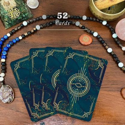 Elemental Empath Oracle Deck – 52 Oracle Cards with Guidebook