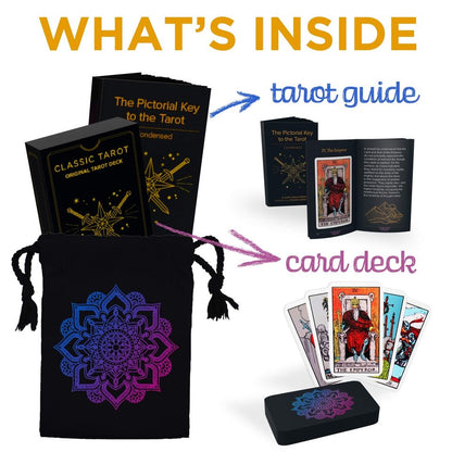偉特塔羅牌（3色選&送布袋）Classic Tarot Cards Deck