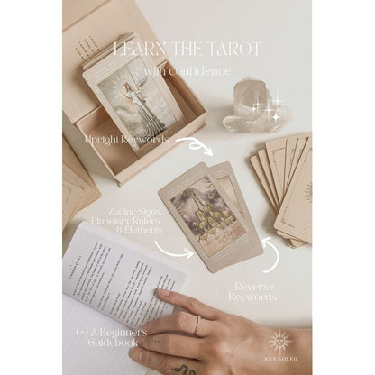 𝐋𝐮𝐜𝐢𝐝 𝐃𝐫𝐞𝐚𝐦𝐬’ 𝐁𝐞𝐠𝐢𝐧𝐧𝐞𝐫𝐬 𝐓𝐚𝐫𝐨𝐭 𝐃𝐞𝐜𝐤 • 𝐖𝐢𝐭𝐡 𝐊𝐞𝐲𝐰𝐨𝐫𝐝𝐬™ (𝟑𝐫𝐝 𝐄𝐝𝐢𝐭𝐢𝐨𝐧) 甦醒之夢入門塔羅牌