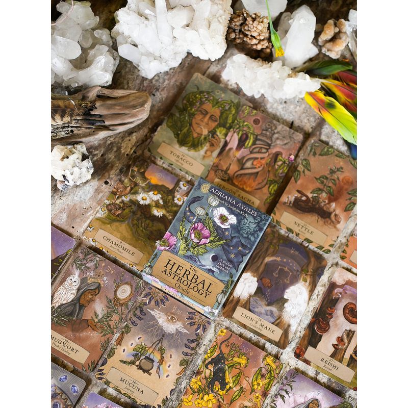 草本星座神諭卡The Herbal Astrology Oracle : A 55-Card Deck and Guidebook