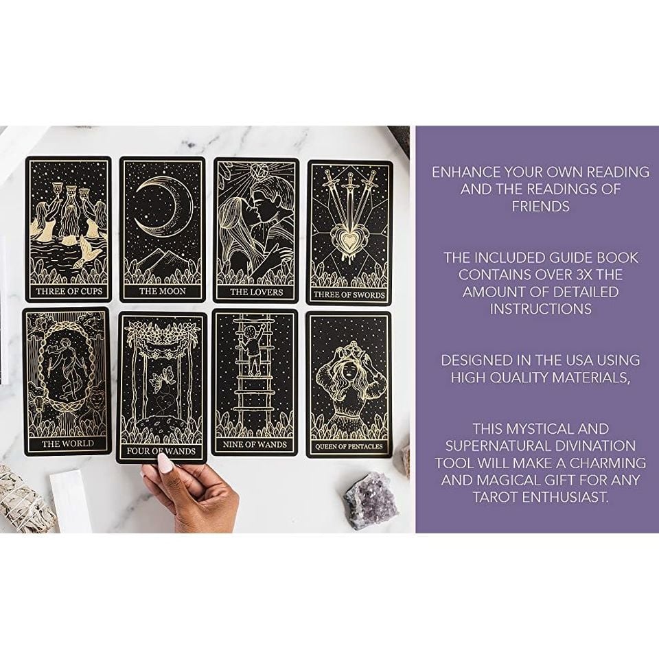 88奇蹟金邊塔羅牌 Eighty Eight Miracles Mystical Gold Tarot