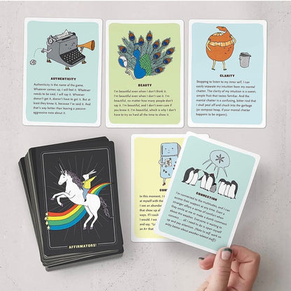 Affirmations! 50 Affirmation Cards to Help You Help Yourself without The Self-Helpy-Ness