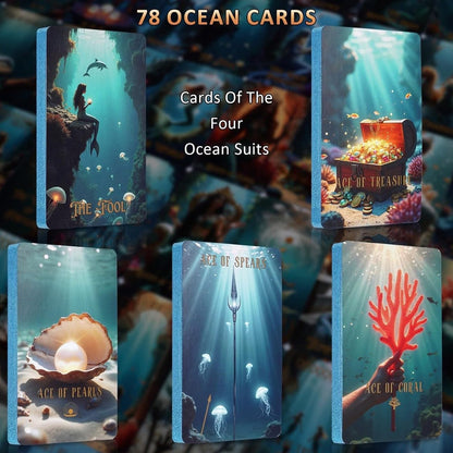 🔱🧜🏻‍♀️海洋塔羅牌 The Ocean Tarot Deck🧜🏻‍♂️🐚