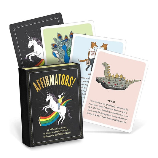 Affirmations! 50 Affirmation Cards to Help You Help Yourself without The Self-Helpy-Ness