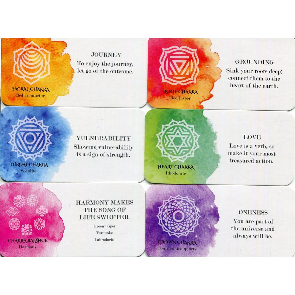 Chakra Love Mini Cards