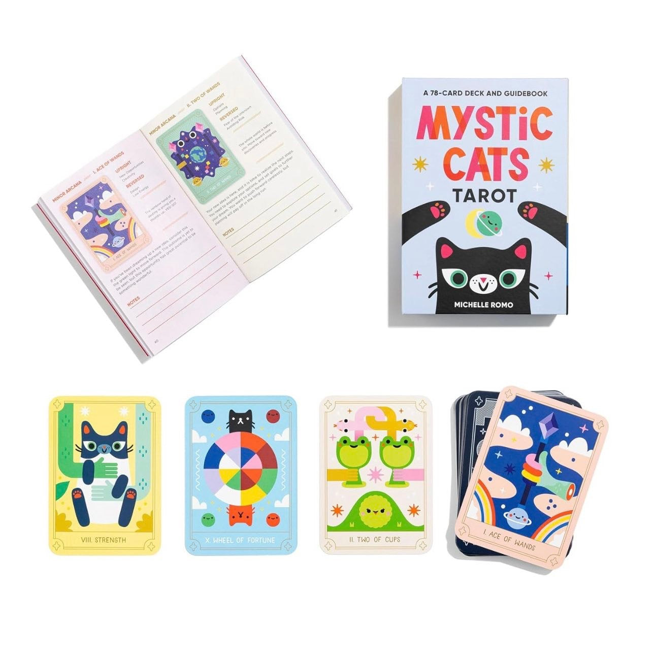 😽Mystic Cats Tarot: A 78-Card Deck and Guidebook😽