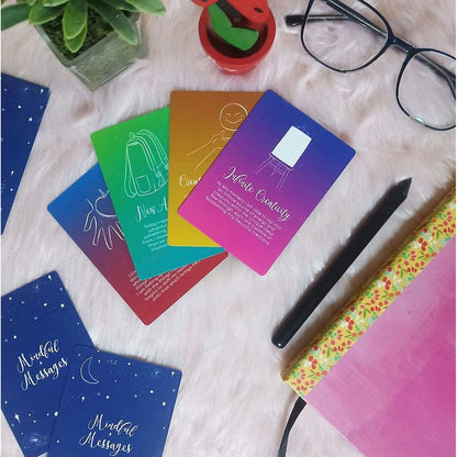 Mindful Messages Affirmation 正面肯定冥想自我護理卡