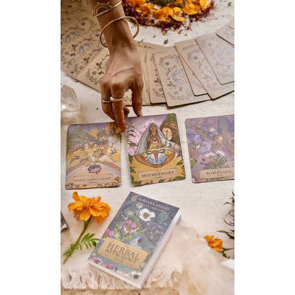草本星座神諭卡The Herbal Astrology Oracle : A 55-Card Deck and Guidebook