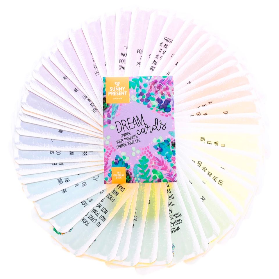 Dream Cards - Change Your Thoughts, Change Your Life - 50 Cards to Help You Achieve Your Dreams
