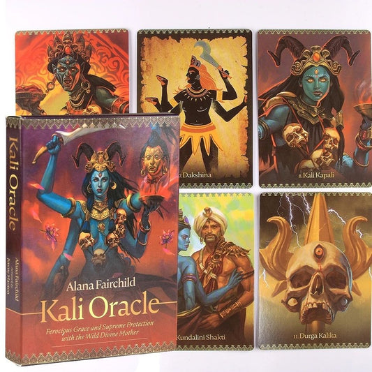 迦梨女神神諭卡 Kali Oracle : Ferocious Grace and Supreme Protection with the Wild Divine Mother