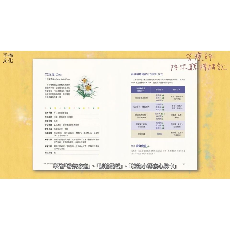 芳療師陪你聽情緒說：植物力量伴你探索隱藏的傷，重新深愛自己的療心之旅（附植物療心陪伴卡隨行版）