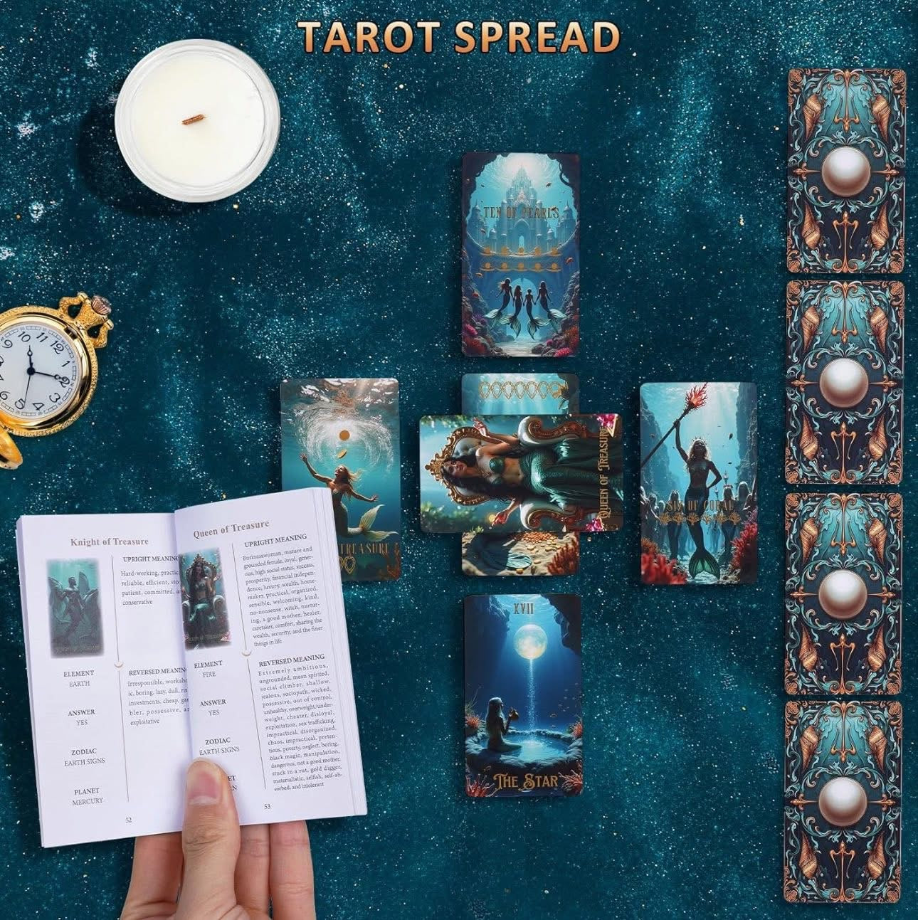 🔱🧜🏻‍♀️海洋塔羅牌 The Ocean Tarot Deck🧜🏻‍♂️🐚