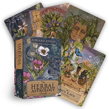 草本星座神諭卡The Herbal Astrology Oracle : A 55-Card Deck and Guidebook