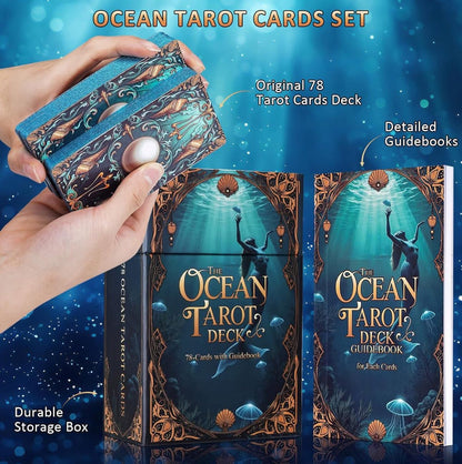 🔱🧜🏻‍♀️海洋塔羅牌 The Ocean Tarot Deck🧜🏻‍♂️🐚