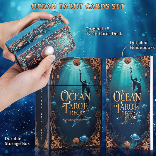 🔱🧜🏻‍♀️海洋塔羅牌 The Ocean Tarot Deck🧜🏻‍♂️🐚