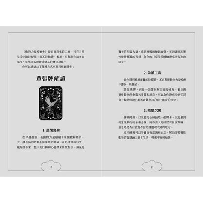 🐾 動物力量療癒卡 🐾