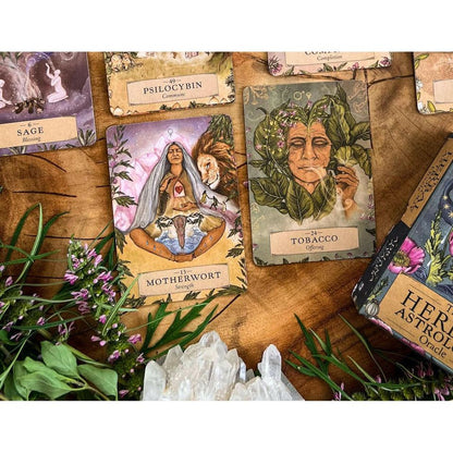 草本星座神諭卡The Herbal Astrology Oracle : A 55-Card Deck and Guidebook