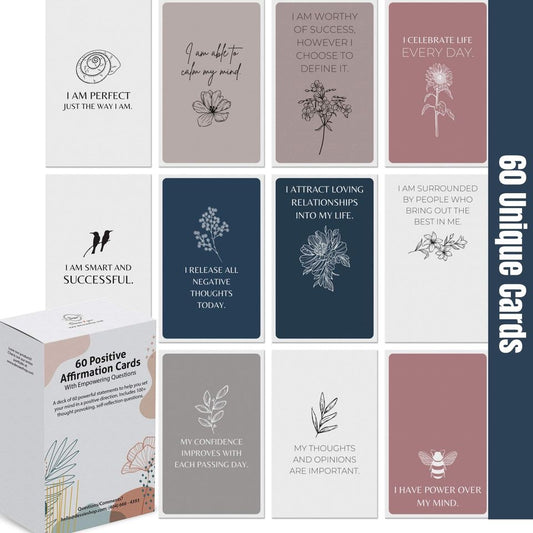 60 Affirmation Cards 肯定語卡