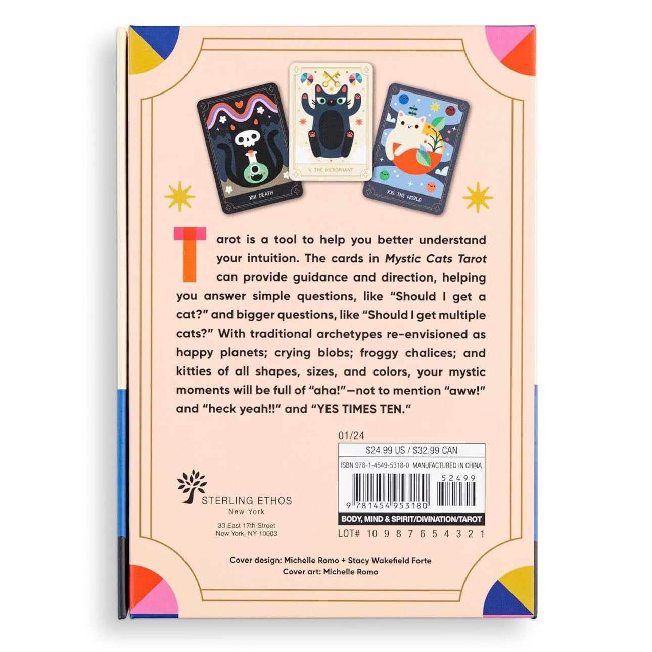 😽Mystic Cats Tarot: A 78-Card Deck and Guidebook😽