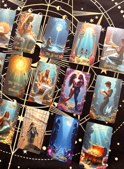 🔱🧜🏻‍♀️海洋塔羅牌 The Ocean Tarot Deck🧜🏻‍♂️🐚