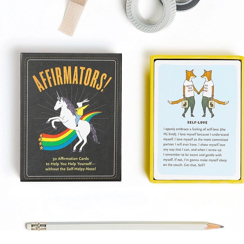 Affirmations! 50 Affirmation Cards to Help You Help Yourself without The Self-Helpy-Ness