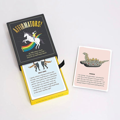 Affirmations! 50 Affirmation Cards to Help You Help Yourself without The Self-Helpy-Ness