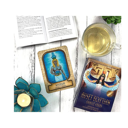 Auset Egyptian Oracle Cards: Ancient Egyptian Divination and Alchemy Cards 古埃及神諭卡