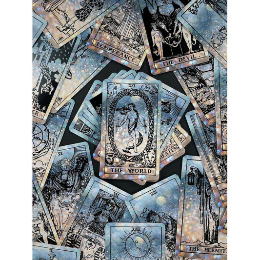 𝐃𝐢𝐚𝐦𝐨𝐧𝐝 𝐟𝐥𝐚𝐫𝐞 𝐓𝐚𝐫𝐨𝐭 𝐃𝐞𝐜𝐤 鑽石塔羅牌