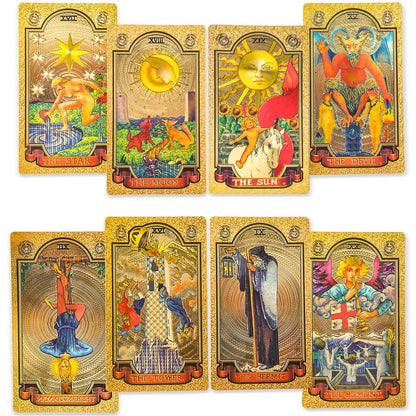 金箔防水塔羅牌 Luxury Gold foil Tarot