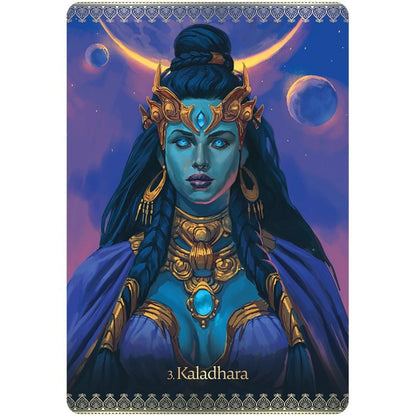 迦梨女神神諭卡 Kali Oracle : Ferocious Grace and Supreme Protection with the Wild Divine Mother