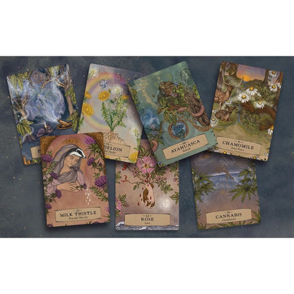 草本星座神諭卡The Herbal Astrology Oracle : A 55-Card Deck and Guidebook