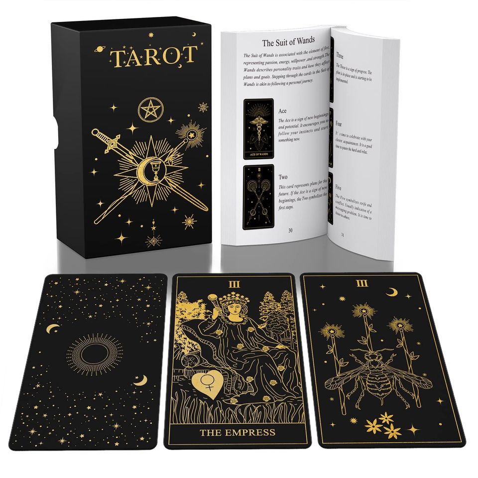 金箔塔羅牌 tarot deck