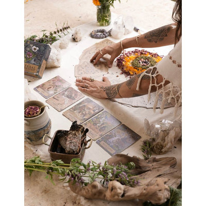 草本星座神諭卡The Herbal Astrology Oracle : A 55-Card Deck and Guidebook