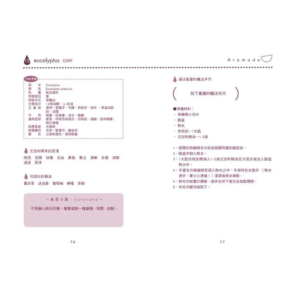 神聖芳療卡Sacred Aroma Cards：用芳香塔羅透析你的身心靈